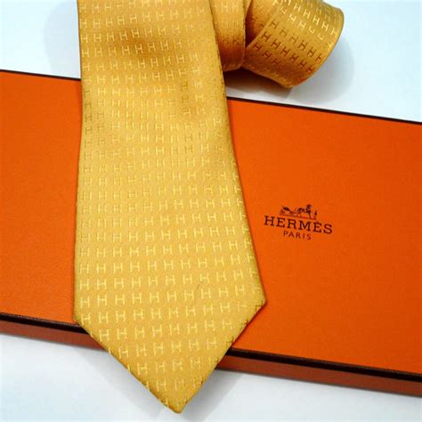 hermes tie used